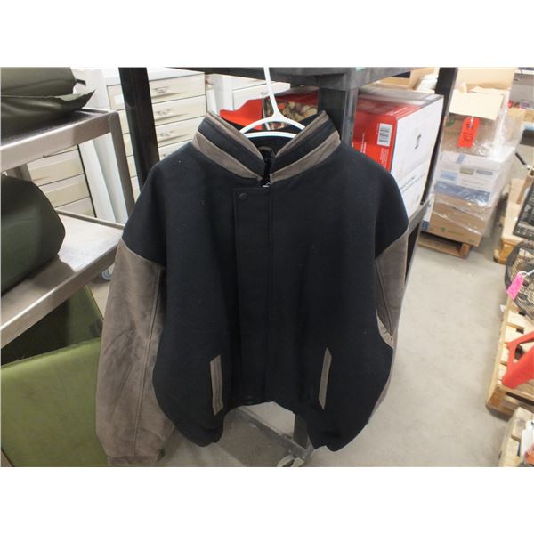 2 XL Black & Brown Jacket