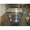 Image 1 : Stainless Steel Catering Cart On Wheels