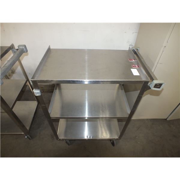 Stainless Steel Catering Cart On Wheels