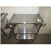 Image 1 : Stainless Steel Catering Cart On Wheels