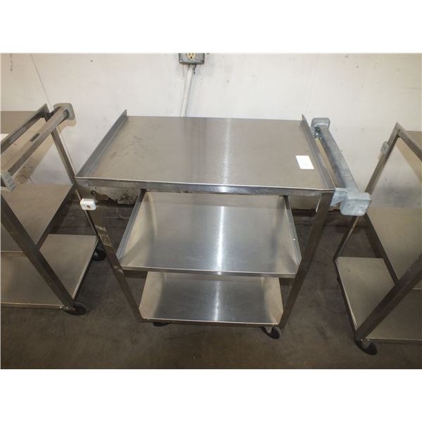 Stainless Steel Catering Cart On Wheels