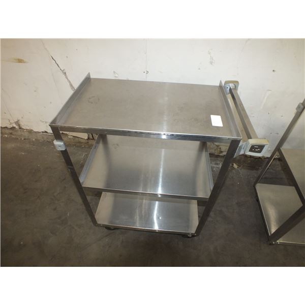 Stainless Steel Catering Cart On Wheels