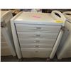 Image 1 : 5 Drawer Medical Storage Cart On Wheels