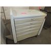 Image 1 : 5 Drawer Medical Storage Cart On Wheels