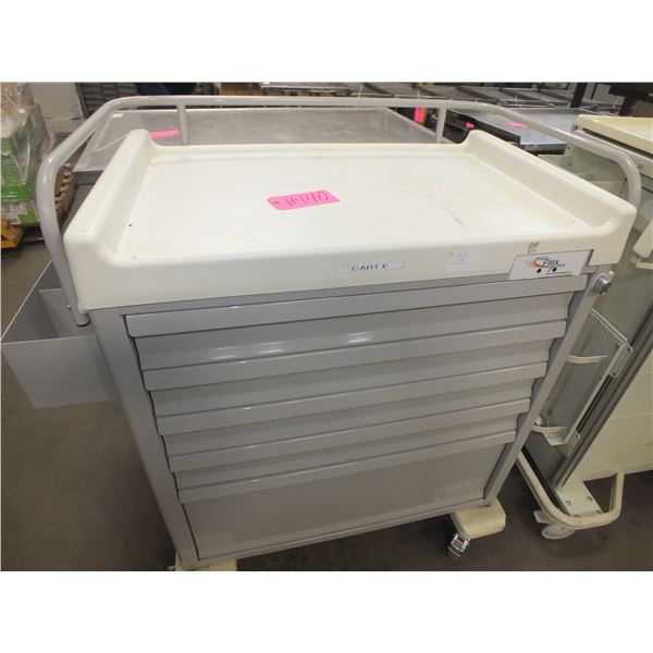 5 Drawer Storage Cart On Wheels