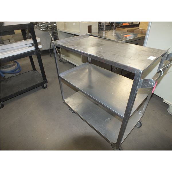 Stainless Steel Catering Cart On Wheels