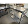 Image 1 : Stainless Steel Catering Cart On Wheels
