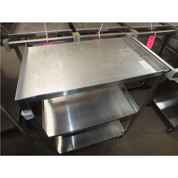 Stainless Steel Catering Cart On Wheels