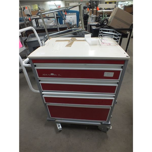 4 Drawer Storage Cabinet On Wheels