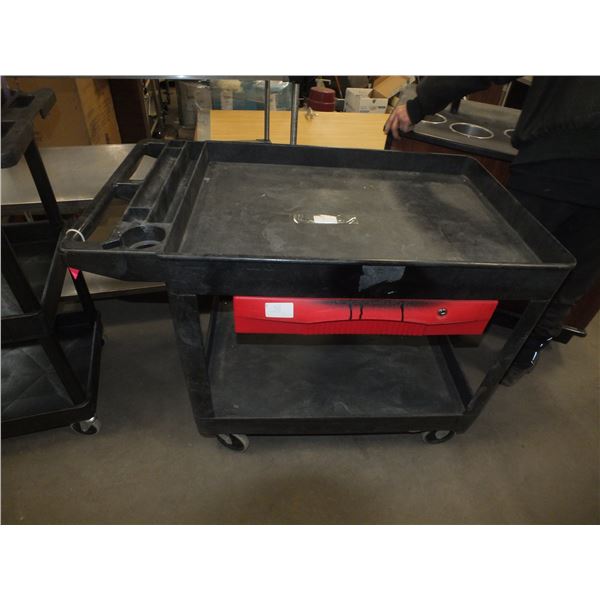Large Rubbermaid Cart On Wheels
