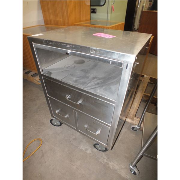 Stainless Steel Cart On Wheels