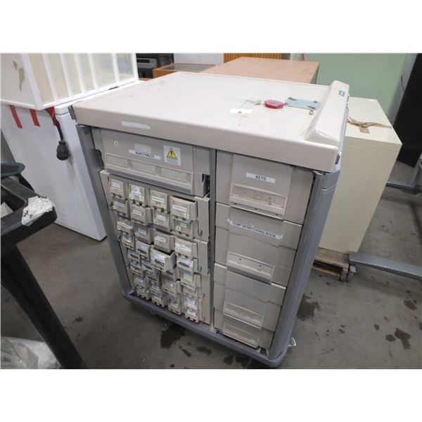 Medical Storage Cart On Wheels