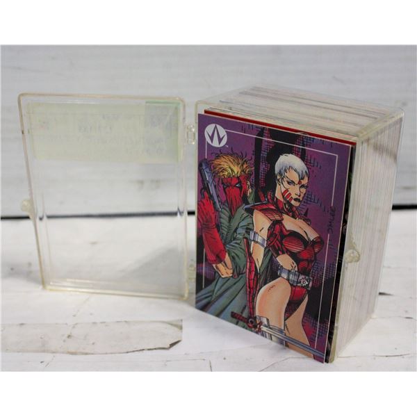 1993 JIM LEE WILD CATS CARD SET COMPLETE 100