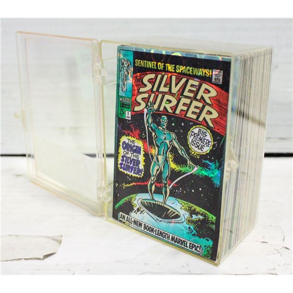 1992 MARVEL SILVER SURFER CARD SET 71 CARDS