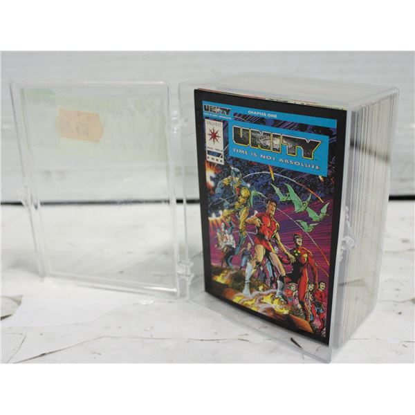 1992 UNITY COMIC CARD SET COMPLETE 90 CARDS