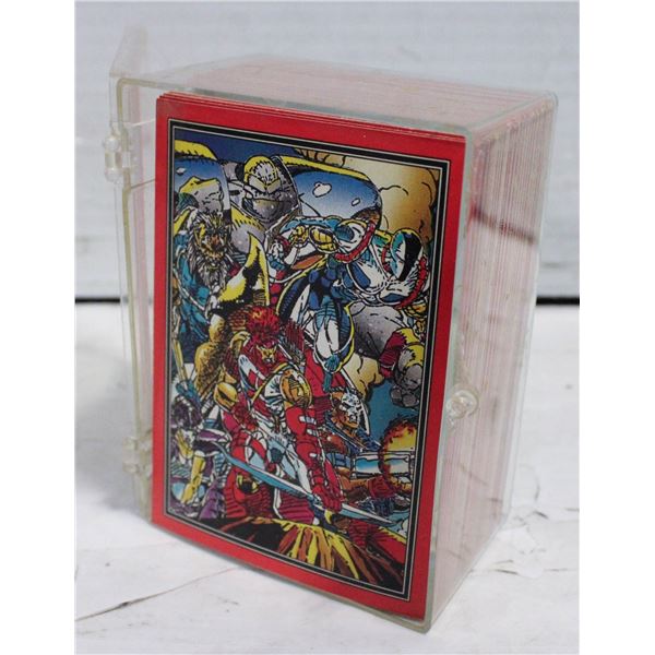 1992 YOUNG BOOOD COMIC CARD SET 90 CARDS