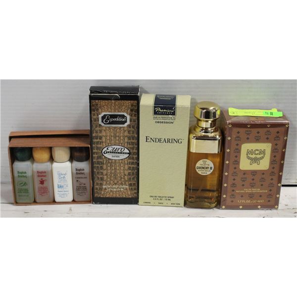 4 PERFUME- MCM, GIVENCHY III, EXPEDITION,