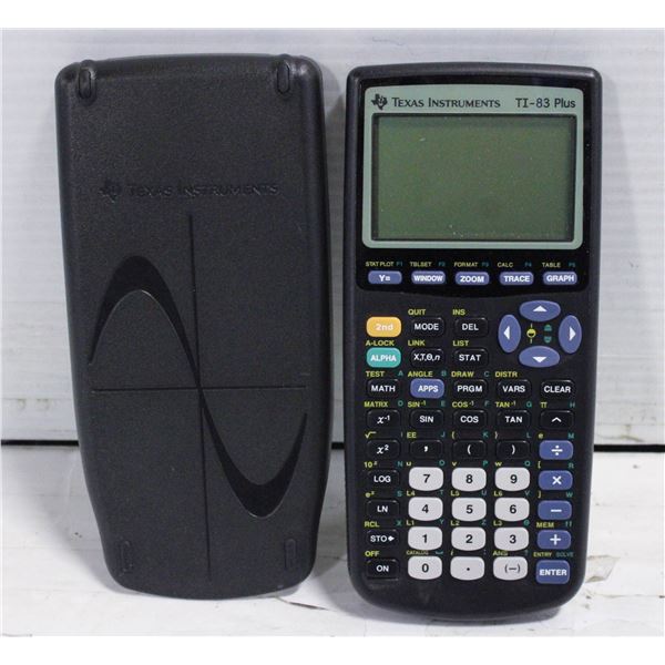 TEXAS INSTRUMENTS TI-83 PLUS CALCULATOR