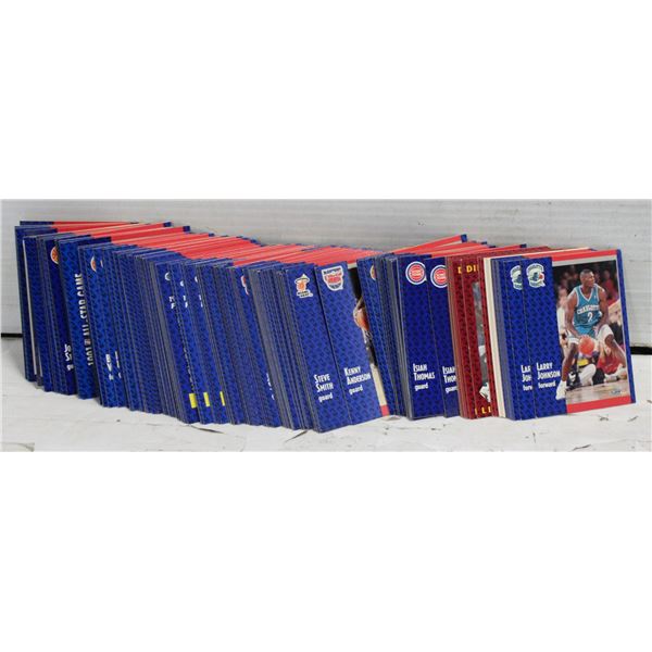 LARGE LOT 1991 FLEER BASKETBALL CARDS ASTD