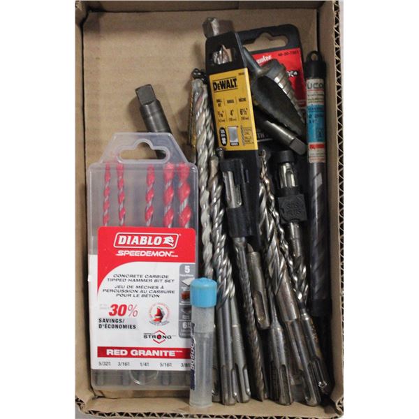 BOX WE CONCRETE DRILL BITS AND REAMERS