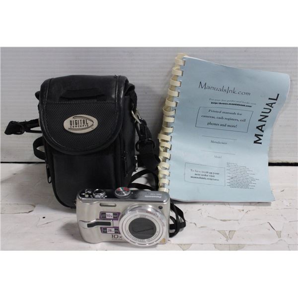 PANASONIC LUMIX 10X OPTICAL ZOOM CAMERA W/MANUAL