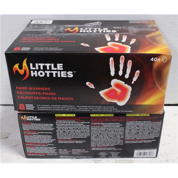 BOXES OF HAND WARMERS TAPED TOGETHER 1 LOT