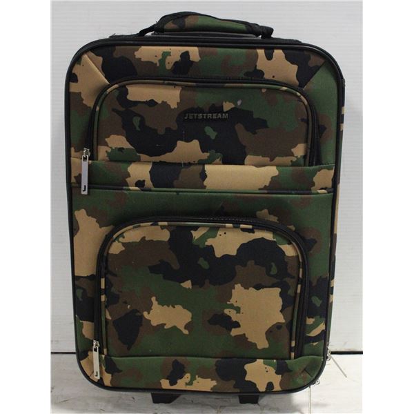 JETSTREAM CAMO CARRY ON SUITCASE