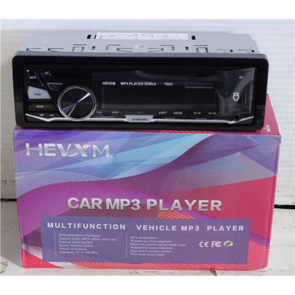 NEW BT CAR STEREO MP3 PLAYER W/REMOTE