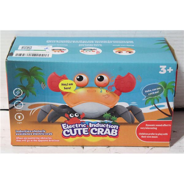 NEW INTERACTIVE CRAWLING CRAB TOYS
