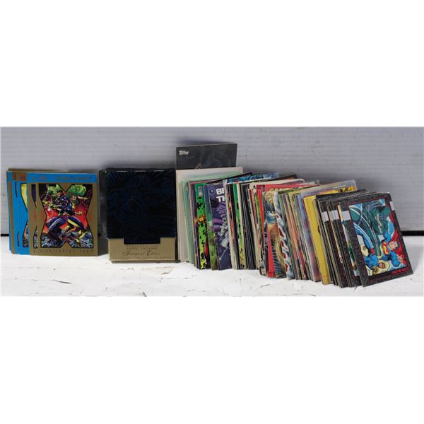 LARGE LOT 1990’S SUPER HERO PROMO & INSERT CARDS