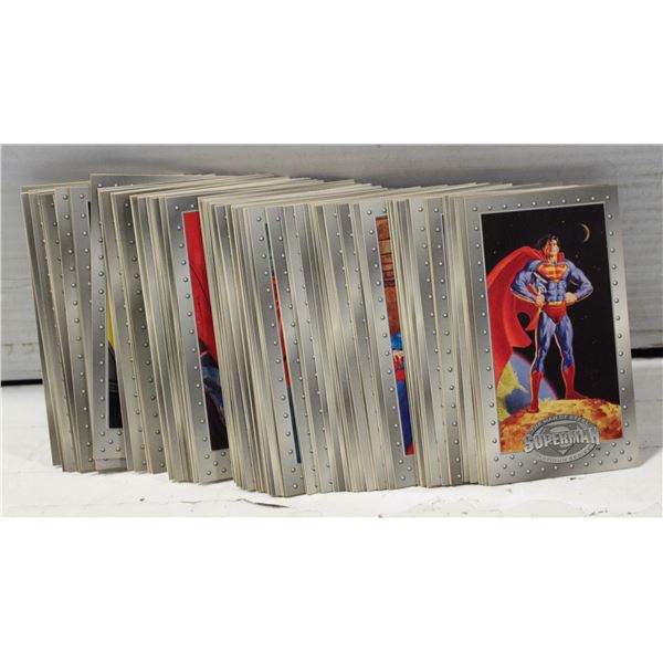 1994 SUPERMAN MAN OF STEEL CARD SET 90 CARDS
