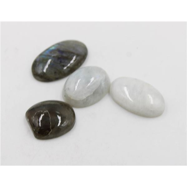 #13-NATURAL  LABRADORITE & MOONSTONES 105.95 CT