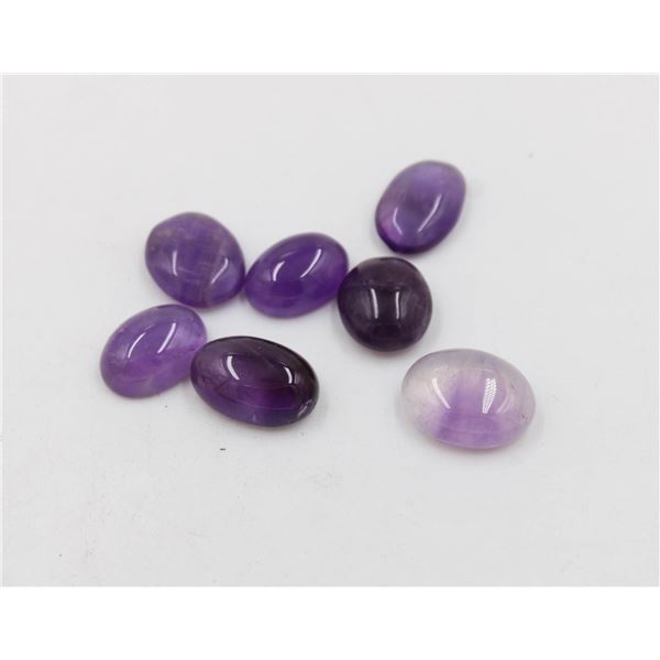 #21-NATURAL PURPLE AMETHYST GEMSTONES  48.70CT