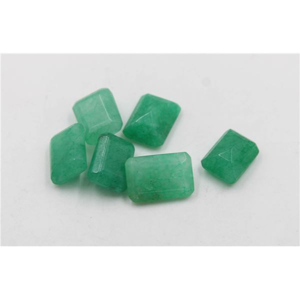 #61-GREEN JADE GEMASTONES 80.05 CT