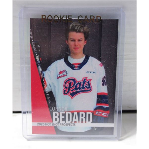 CONNOR BEDARD PRE-ROOKIE CARD