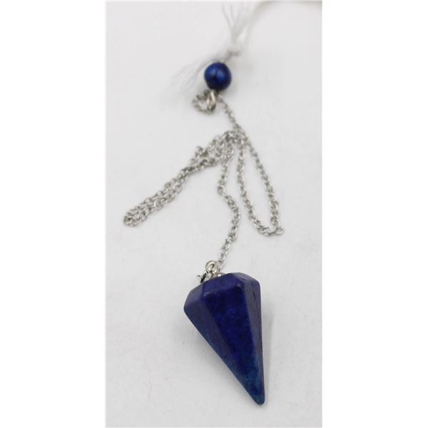 NATURAL STONE LAPIS LAZULI PENDULUM HEALING