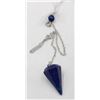 Image 1 : NATURAL STONE LAPIS LAZULI PENDULUM HEALING