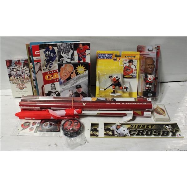 FLAT OF NHL & TEAM CANADA COLLECTIBLES