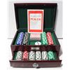 Image 1 : 500 POKER CHIP SET IN WOOD CASE