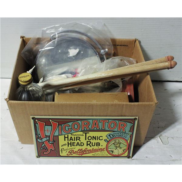 LOT VIGORATOR METAL SIGN, EXTENDABLE