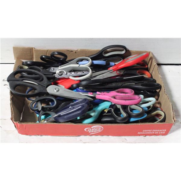 FLAT OF 35 TAILOR/SEWING SCISSORS