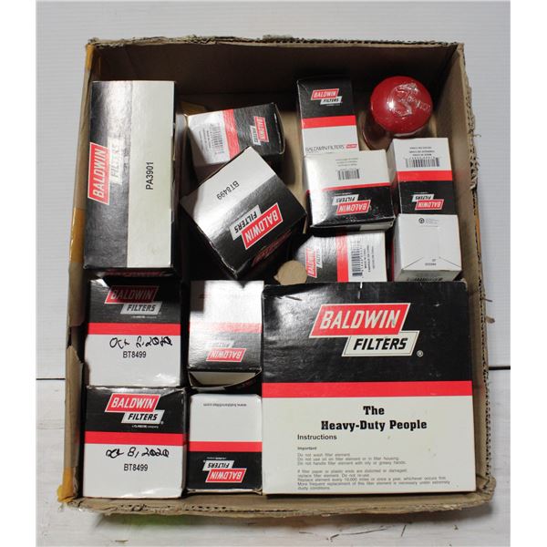 LOT OF ASSORTED BALDWIN  FILTERS