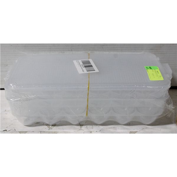 BRAND NEW 2 PACK OF CLEAR REFRIGERATOR