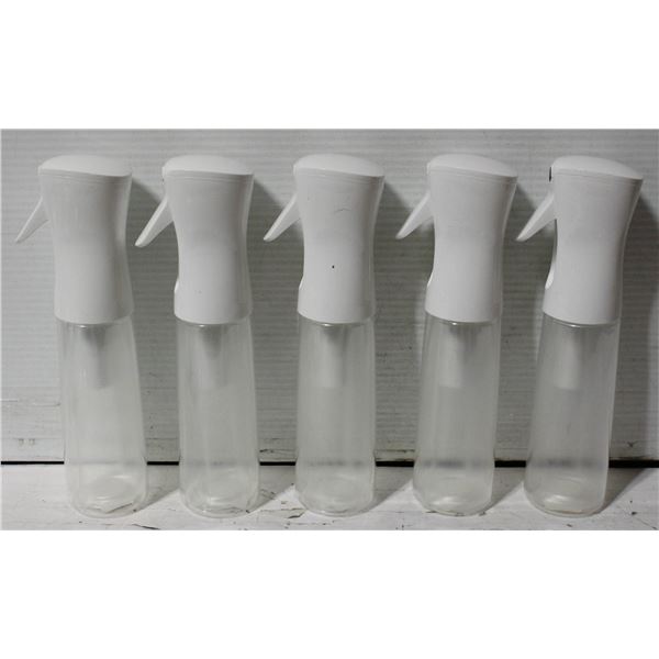 NEW BAG WITH 5 SPRAY BOTTLES - MISTERS