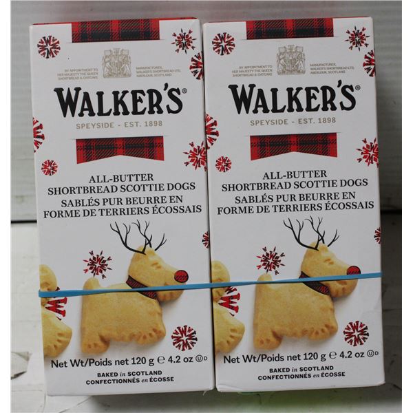 WALKERS SHORTBREAD 2 BOXES BB 09/24