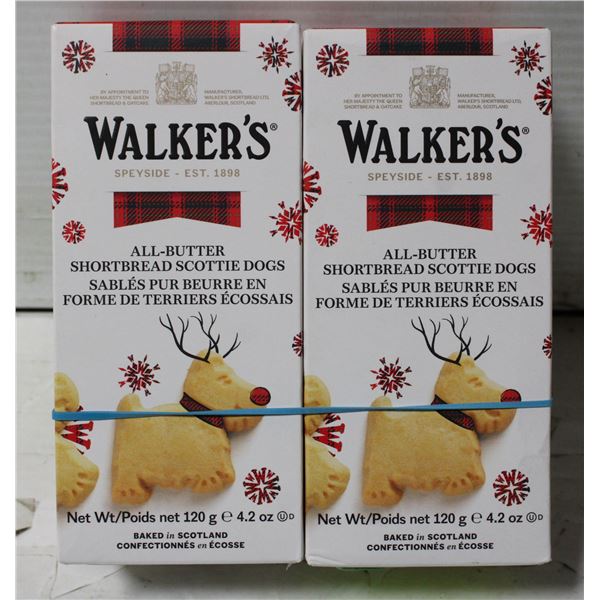 WALKERS SHORTBREAD 2 BOXES BB 09/24