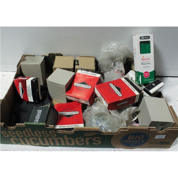 LOT OF METAL HARDWARE AND MORE