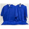 Image 1 : 2 NEW HARMONY NAVY BLUE POLO SHIRTS SIZE XL