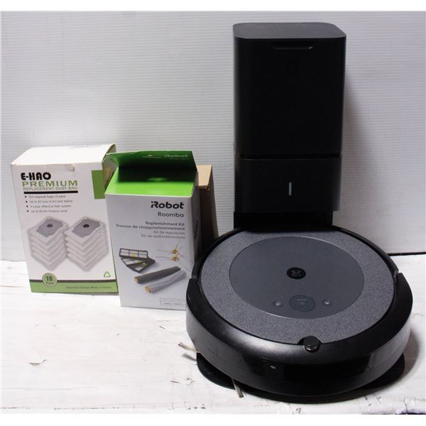 IROOMBA SELF EMPTY FLOOR CLEANER WITH SPARE PARTS