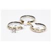 Image 1 : NEW 3 PC COUPLES RING SET. WOMEN'S SIZE 7